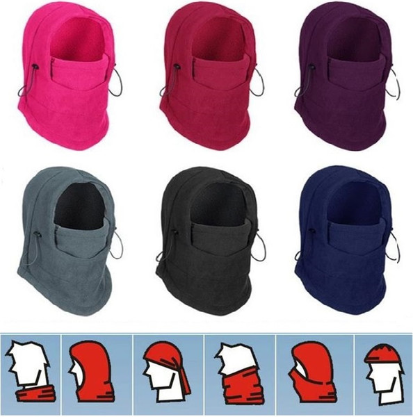 Winter hats outdoor riding caps windproof hat, CS hats mask and thick warm snowcap caps Trapper Hat C0205