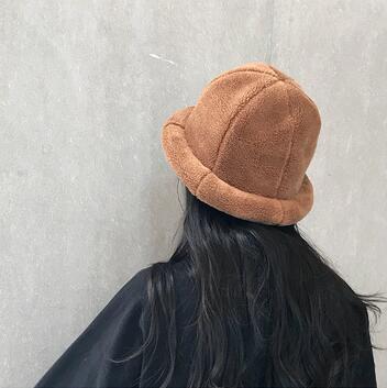 01 fisherman hat female autumn and winter Korean version of the wild Japanese literary network red fashion basin hat female autumn and winte