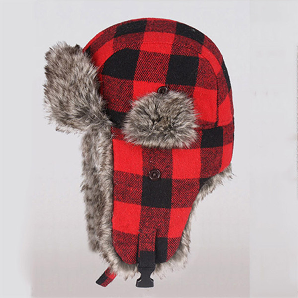 Explosion models winter thickening Lei Feng hat men and women outdoor cycling windproof earmuffs ski cap