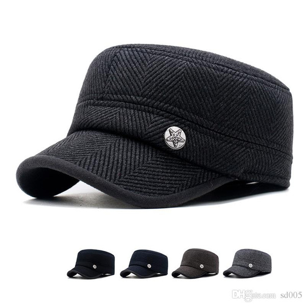 Men Winter Protection Hat Keep Warm Windproof Lei Feng Cap Gift Multi Color For Hot Sale 7gh C