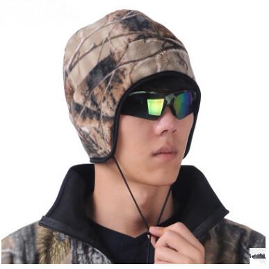 Wholesale-Browning fleece cap ear protector cap hunting cap Camouflage Hat Free Shipping