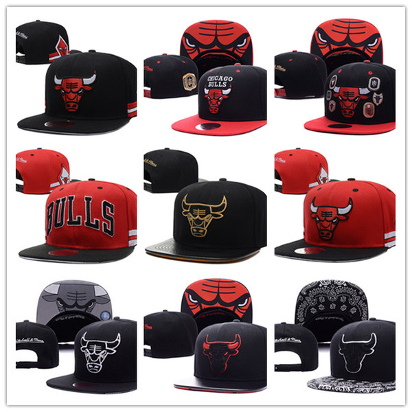 2018 New Hot Mens Womens Basketball Snapback hat Chicago Baseball Snapbacks Hats Mens Flat Caps Adjustable Cap Sports Hat mix order