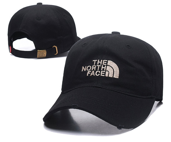 2018 Good Fashion North Luxury brand Face hat Dad Hat hiphop golf polose baseball caps for men and women