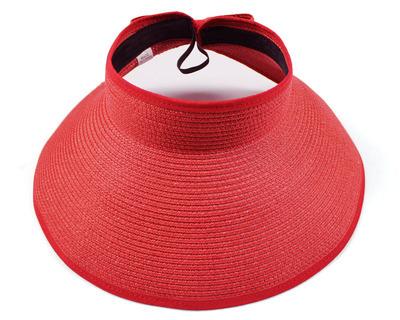 Straw visor hat Hot sale Visor for women Out door activites sports hat in good price