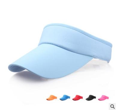 2018 Sun female sunscreen summer outdoor sports topless tennis cap sun visor empty top hat