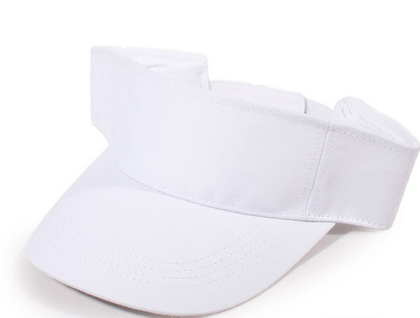 10pcs/lot Unisex Woman Man Hot Summer Sun Visor Sports Tennis Golf Pub Golf Fancy Hat Cap Badminton