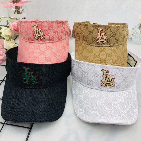 Luxury Design sun visor classic woman designer Visors for summer high qualtiy Cotton outdoor sunshade hat mens and womens caps TU467