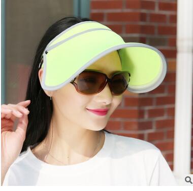 Outdoor visors sun hats uv protection caps summer cheapest hats gifts for women 8 colors 33