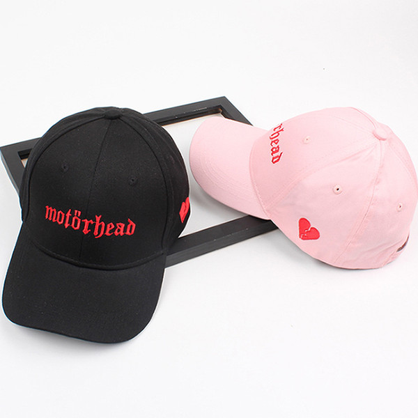 Embroidery Golf Baseball Cap bone Men Women Snapback Caps Flipper Little Heart Love Sun Truck Hat gorras