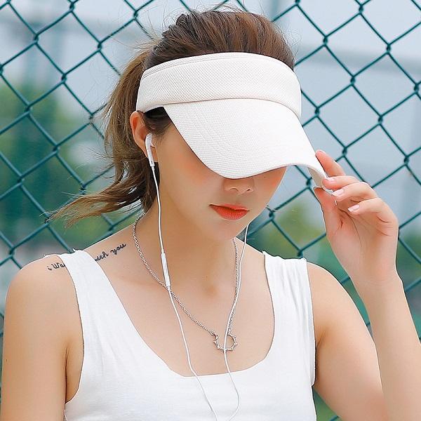 Wholesale Sports cap women's summer light hats visors men's outdoor running sun protection movement hats fashion accessory