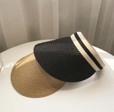 Outdoor Woman Visor Sun Hat Female Sunscreen Summer Sports Tennis Cap Fashion Lady Travel Beach Empty Top Hat