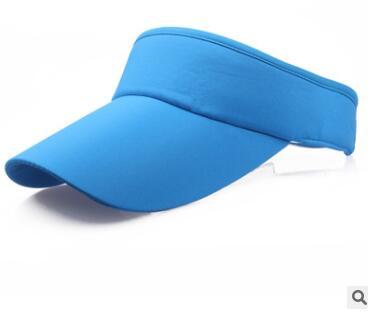 Outdoor visor Custom logo Long and short multi-type foreign trade empty top hat No top sun hat