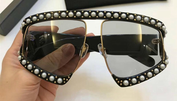 0234s Sunglasses Gold Acetate Frame With Popular 0234 Design Frame Popular Uv Protection Sunglasses Top shades Fashion Summer Women Style