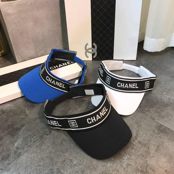 Luxury Design sun cap fashion classic Visors hat 2019 summer brand Designer outdoor sunshade hat mens and womens hats ET877