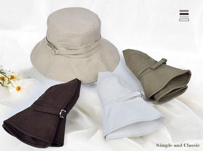Stand Focus Women Floppy Bucket Hat Boonie Wide Brim Cap Outdoor Fashion Stylish Spring Summer Linen Slu Ed Fabric Elegant Buckle