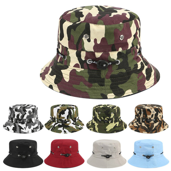 Summer Men's Fisherman Hat Men's And Women's Light Outdoor Folding Sun-shading Basin Hat Travel Cap