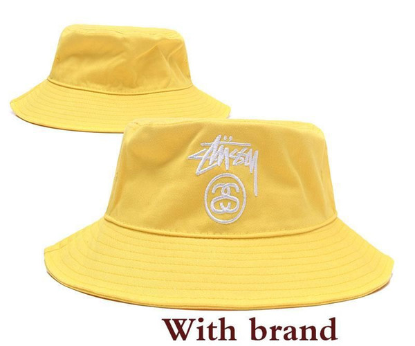 Designer Leather Bucket Hat For Mens Womens Foldable Fishing Caps Black Fisherman Beach Sun Visor Sale Folding Man Bowler Cap