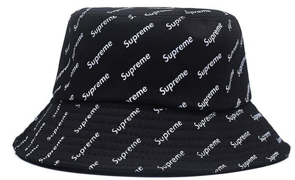 Brand Designer Letter Bucket Hats For Men Women Foldable Cap bone Fisherman Beach Sun Visor Chapeau Fishing Hunting Man Casquette Bowler hat