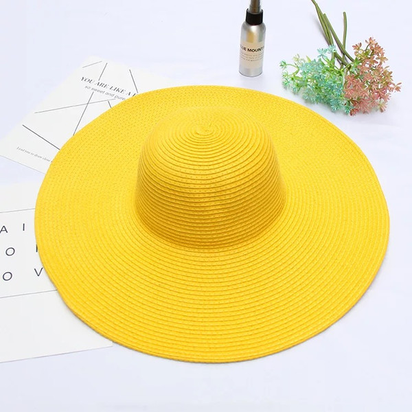 Summer Straw Hats CA/US Personalized Wholesale Fashion Plain Foldable Beach Straw Hat Women's fashion Floppy Hat Outdoor sunhat