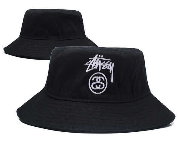 2018 Wholesale-Fashion Men Women Hot Unisex Bucket Hat Hunting Fishing Outdoor Boonie Cap Unisex Summer Beach Hat Free Shipping