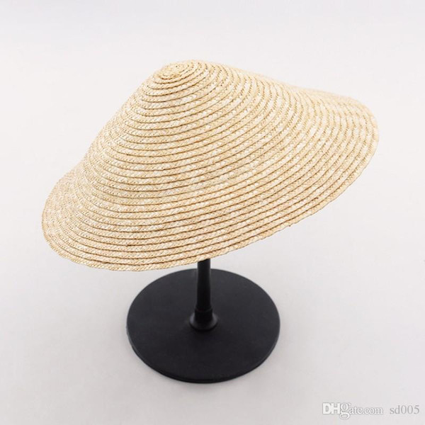 Women Natural Wheat Straw Bamboo Cap Outdoor Beach Travel Sunscreen Casual Hat New Summer Style Hot Sale 38hh ff