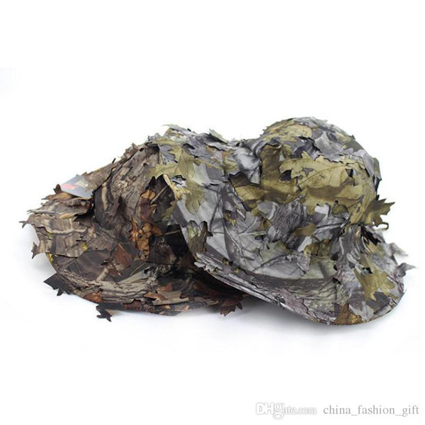 Camouflage Wide Brim Hats For Man Fashion Outdoor Military Training Tactical Caps Jungle Snipe Hats For Man