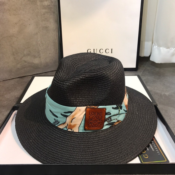 2019 summer new big eaves hats for women amazing fashion high quality Goddess Mermaid straw hat