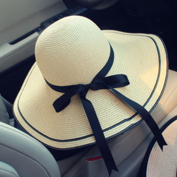 Summer Hat Women Fashion Straw Ribbon Round Big Wide Sun Hats Beach Panama Straw Hat 2018 Hot Sale Chapeu Feminino Foldable Cap