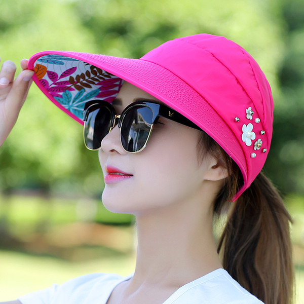 Women Wild Travel Uv Korean Summer Foldable Sun Hat