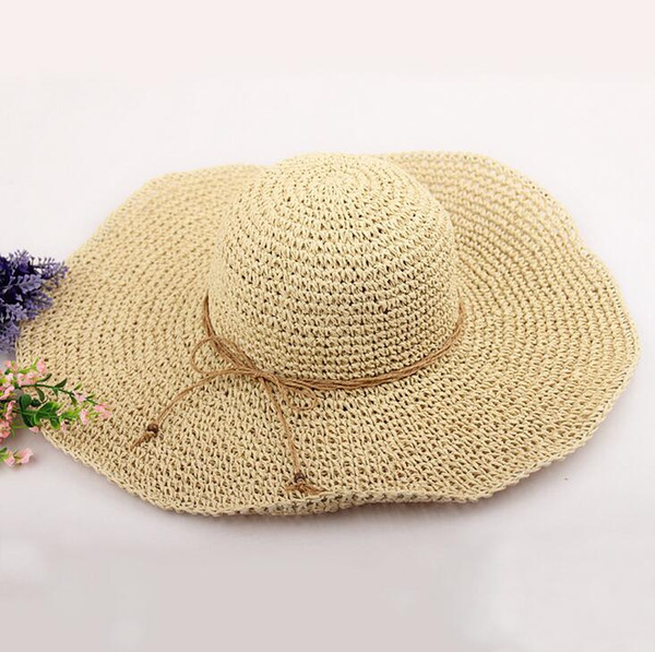 Free shipping Female summer net hand hook beach cap sun hat holiday big hat SMB041