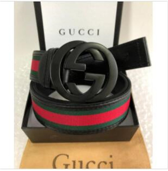 2019 TOP Men Belt Womens High Quality Genuine Leather Black And White color Designer Cowhide Belt For Mens Luxury Belt Free Shipping