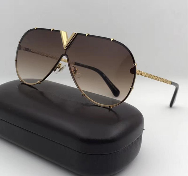 Men Women Brand Sunglasses 2019 New Z0898e Fashion Oval Sunglasses Coating Mirror Lens Hollow Metal Frame Color Plated Frame Uv400 Lens