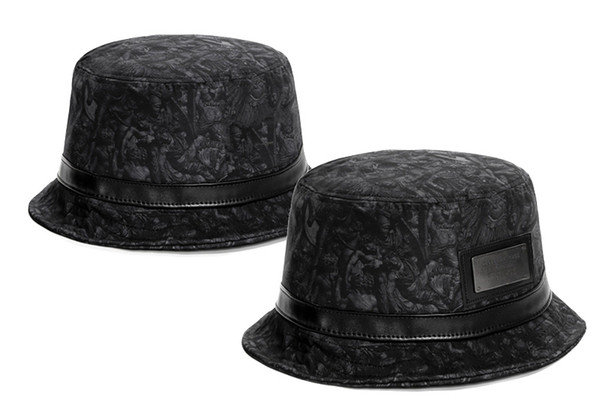 2017 New Fashion Cayler & Sons god leather Bucket Hats Unisex fashion Bob Caps Hip Hop Men Women Summer Fishing Hat