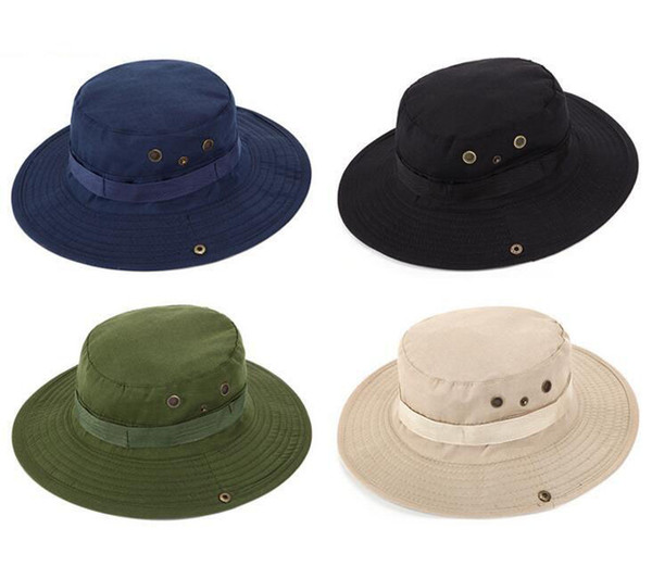 New Arrival Casual Ourdoor Sunshade Hat Cap Homburg Travel Fishing West Cowboy Fashion Bucket Hats For Men
