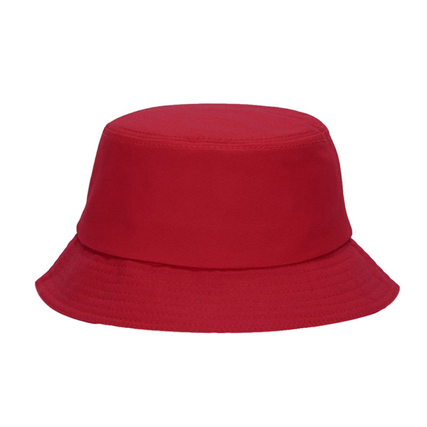 Cotton Knitted Bucket Hats For Women Men 2018 Summer Hip Hop Safari Ladies Bucket Caps Unisex Beach Sun Fishing Hat Gorras Mujer