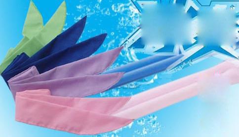 HOTTEST SELLING COOL WATER BAND Speed to Cool Towel Cooling Scarf Ties Neck Scarves mix color gift