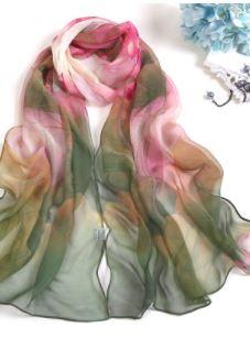 female Prevent bask in summer lotus scarves seaside beach towels ms long silk pond moonlight thin silk scarf