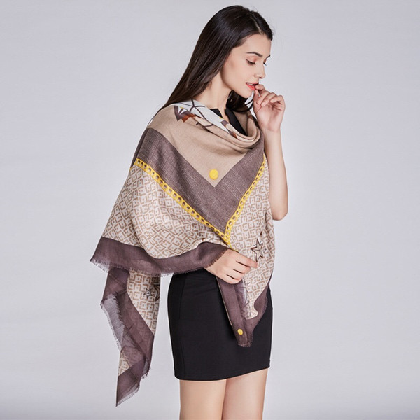 Hot sell cashew print chiffon scarf shawl dual purpose beach towel