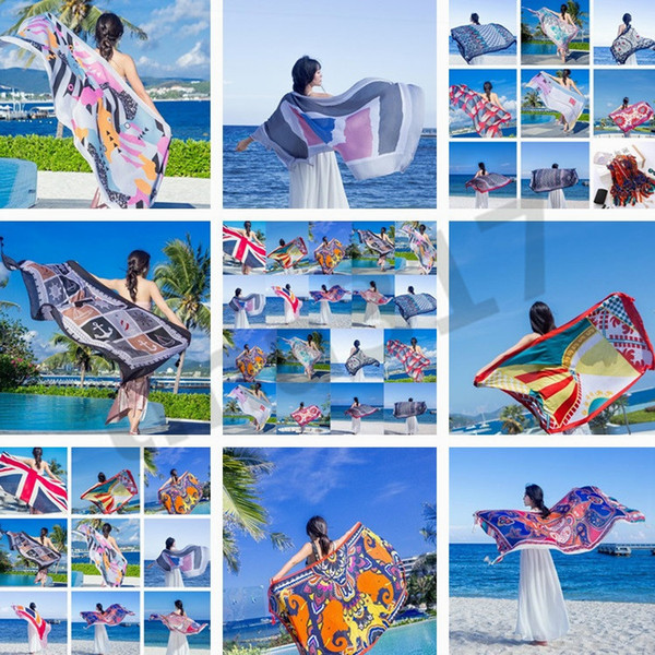 New Ethnic Style Manual With Tassel The Scarf Female Travel Beach towel Air conditioner Shawl Goods in Stock T7C063