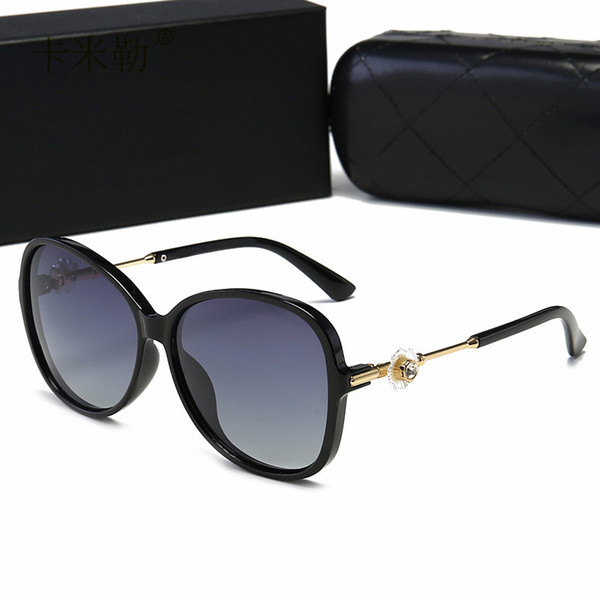 Classic High quality Polarized lens Fashion Luxury Sun glasses For Women Brand designer Sport sunglasses UV400 lens with Box Original LOGO