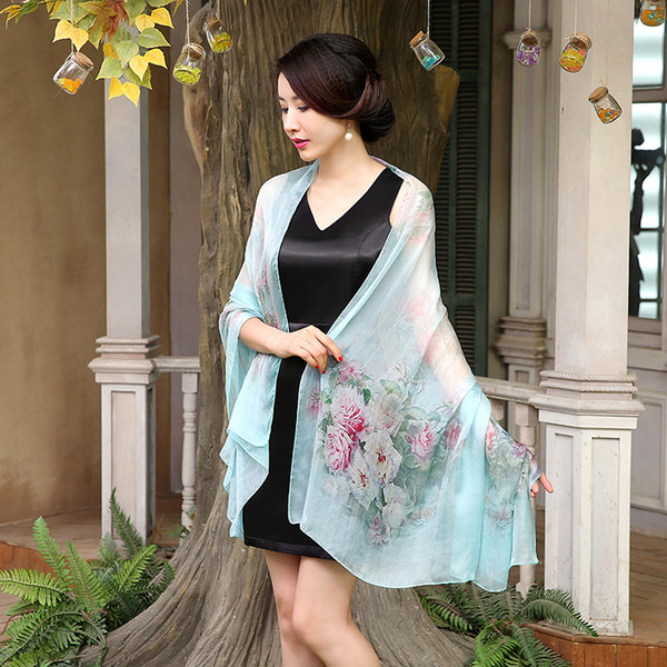 High quality elegant Shawl many color 100% Natural silk chiffon scarf new arrival Hot sale fashion Scarves & Wraps Sexy lady Sarongs seasons