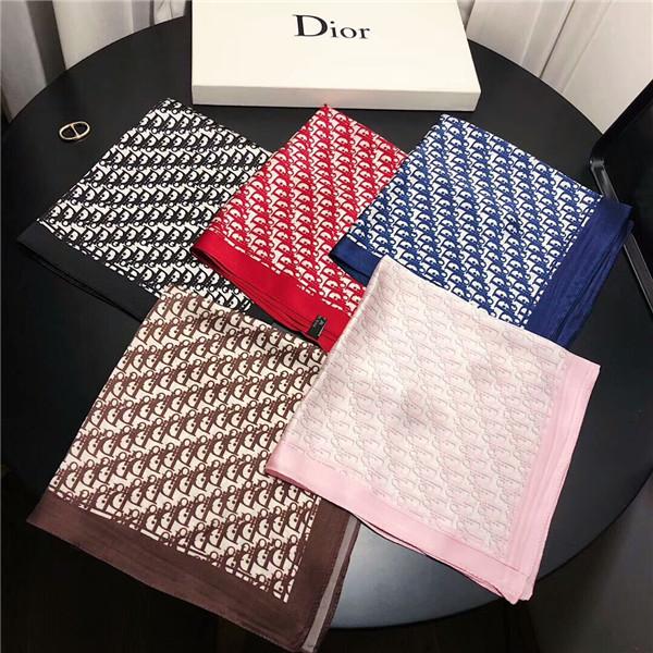 Popular fashion beautiful multi-functional monogram stripe small square scarf size 50*50cm scarf without box free shipping