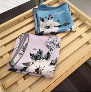 2019 Fashion New Small Square Scarf 100% Mulberry Silk For Elegant Women Beautiful Handbag decoration gift