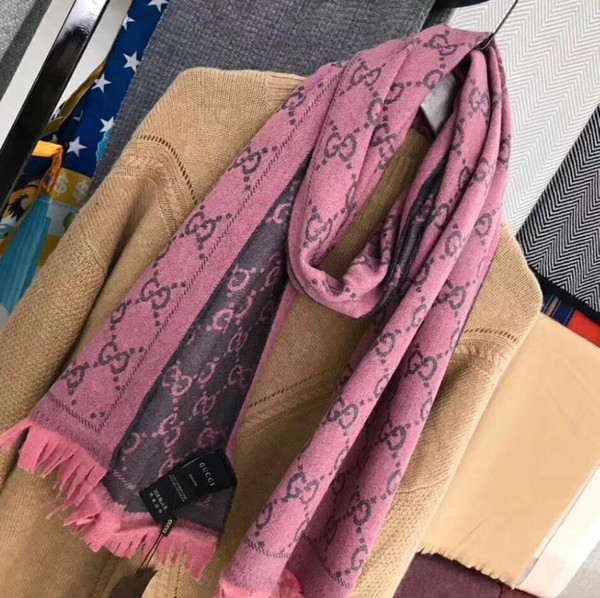 Top luxury high quality super soft high quality jacquard wool scarf shawl scarf scarf free shipping