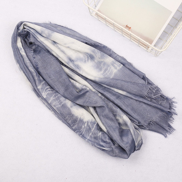 New Arrival solid Bufandas Mens Scarves Fashion Brand plain Scarf Spring Autumn Warm Soft Shawls Cotton Tassel Scarves