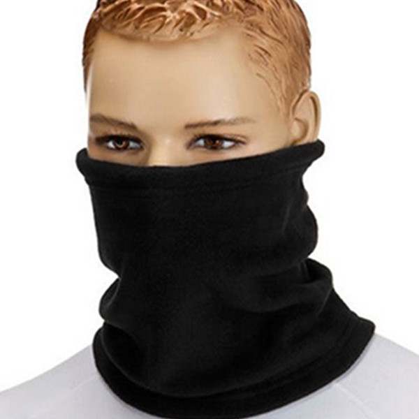 1PC 3in1 Winter Unisex Women Men Sports Thermal Fleece Scarf Snood Neck Warmer Face Mask Beanie Hats