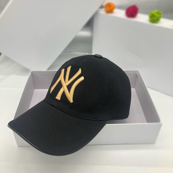 2019 New Fashion Top Quality New York Sport Ball Caps Luxury Mens Womens Casual Hats Hip Hop Sun Hats With Original Box