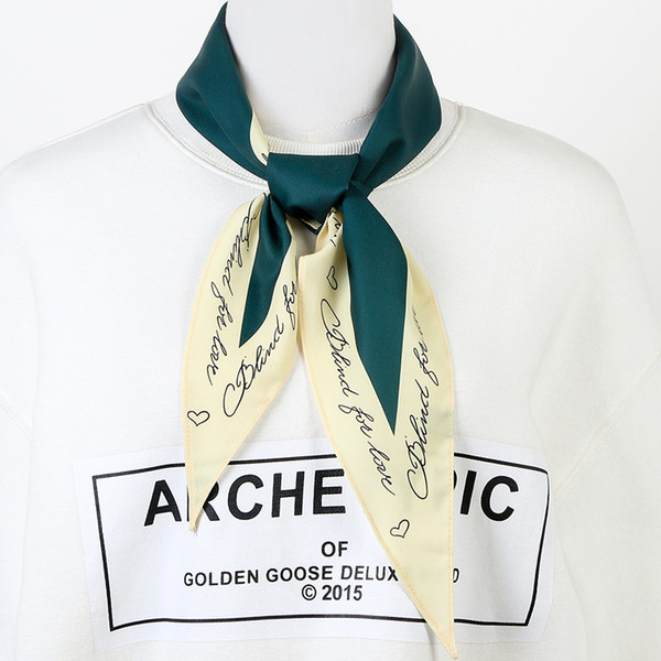 23 Colors Fashion Chic diamond Scarves women printed professional scarf Sharp-necked Scarf decoration for Ring Collar/Bag/Wrist/Ankle Access