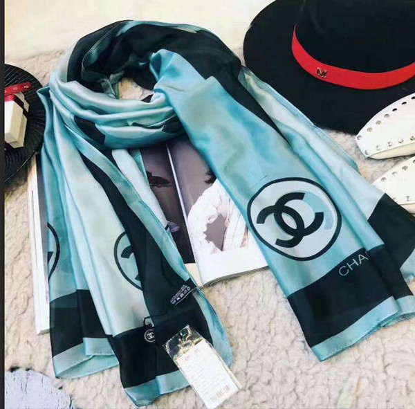 Korean Style Scarves Small Fresh Pastoral Branches Of The Magpie Women Winter New Scarf Shaw l90X180CM 2 Colors