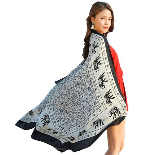 Luxury Silk Scarf Mulberry Silk Long Design Shawl Sun Beach scarf free shipping
